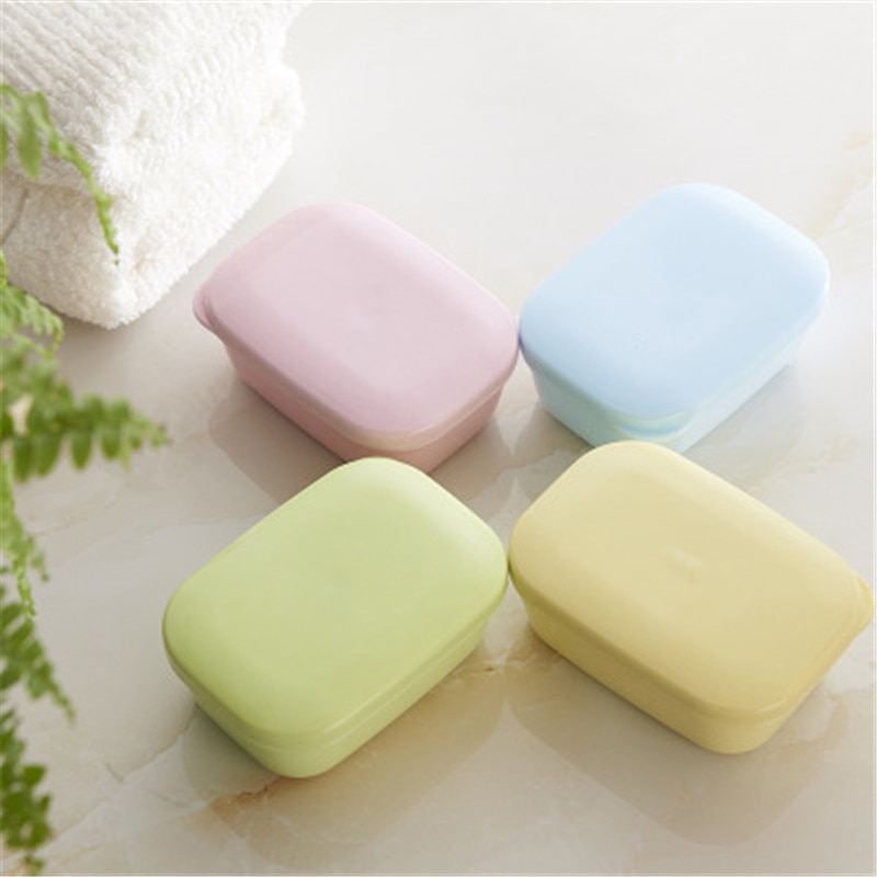 Plastic Dual Layer Portable Soap Holder