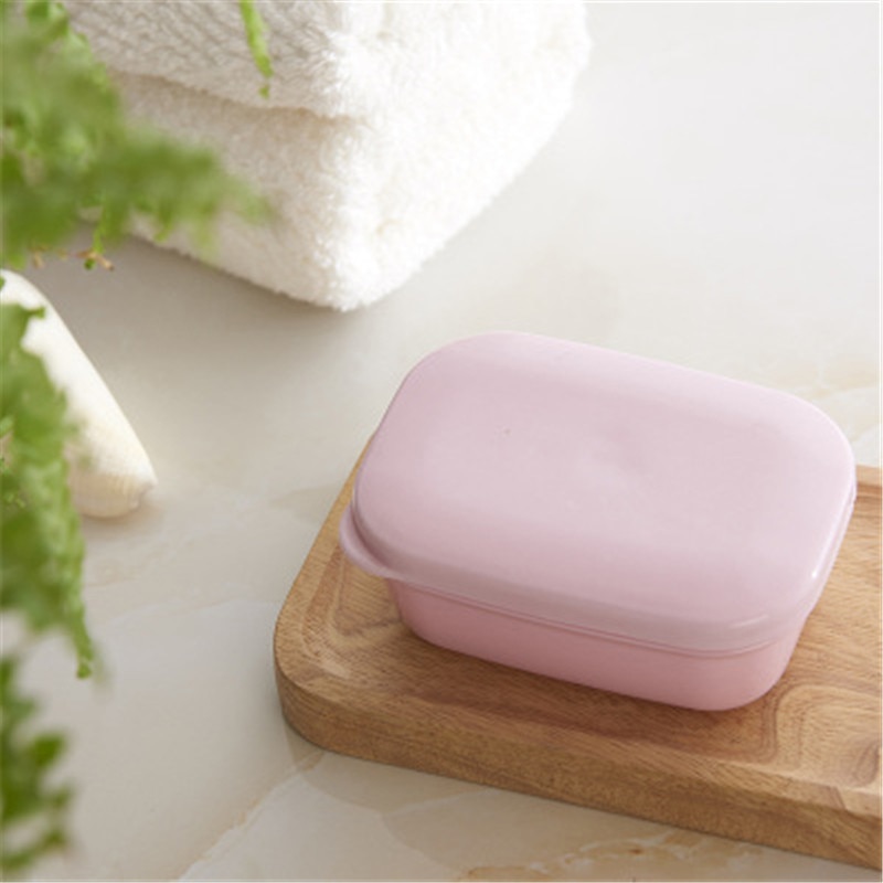 Plastic Dual Layer Portable Soap Holder