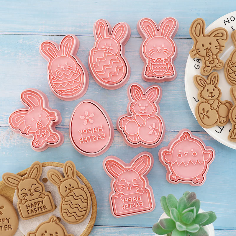 Plastic Easter Biscuit Cutters (8 pcs) Plastic Easter Biscuit Cutters (8 pcs)