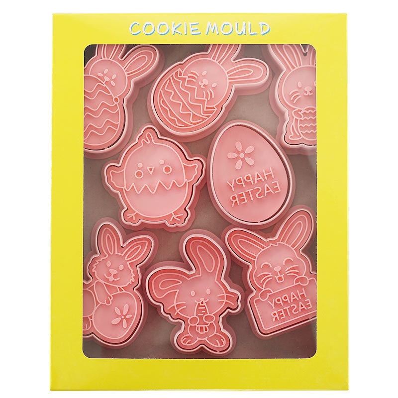 Plastic Easter Biscuit Cutters (8 pcs) Plastic Easter Biscuit Cutters (8 pcs)