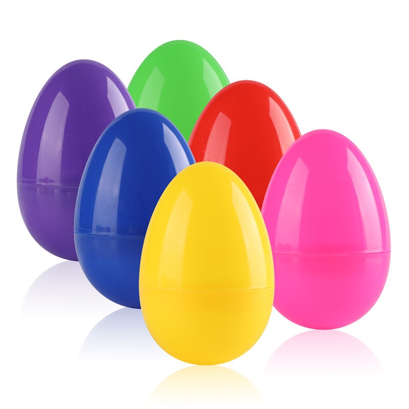 Plastic Easter Eggs Decor Toys (12 Pcs) Plastic Easter Eggs Decor Toys (12 Pcs)