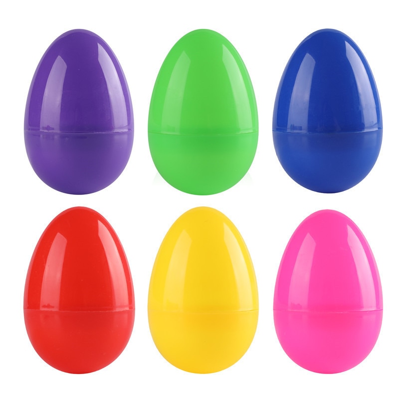 Plastic Easter Eggs Decor Toys (12 Pcs) Plastic Easter Eggs Decor Toys (12 Pcs)