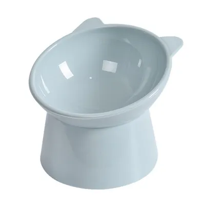 Plastic Elevated Cat Food Bowl Plastic Elevated Cat Food Bowl