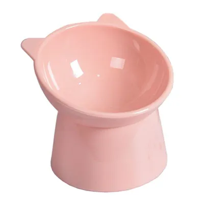 Plastic Elevated Cat Food Bowl Plastic Elevated Cat Food Bowl