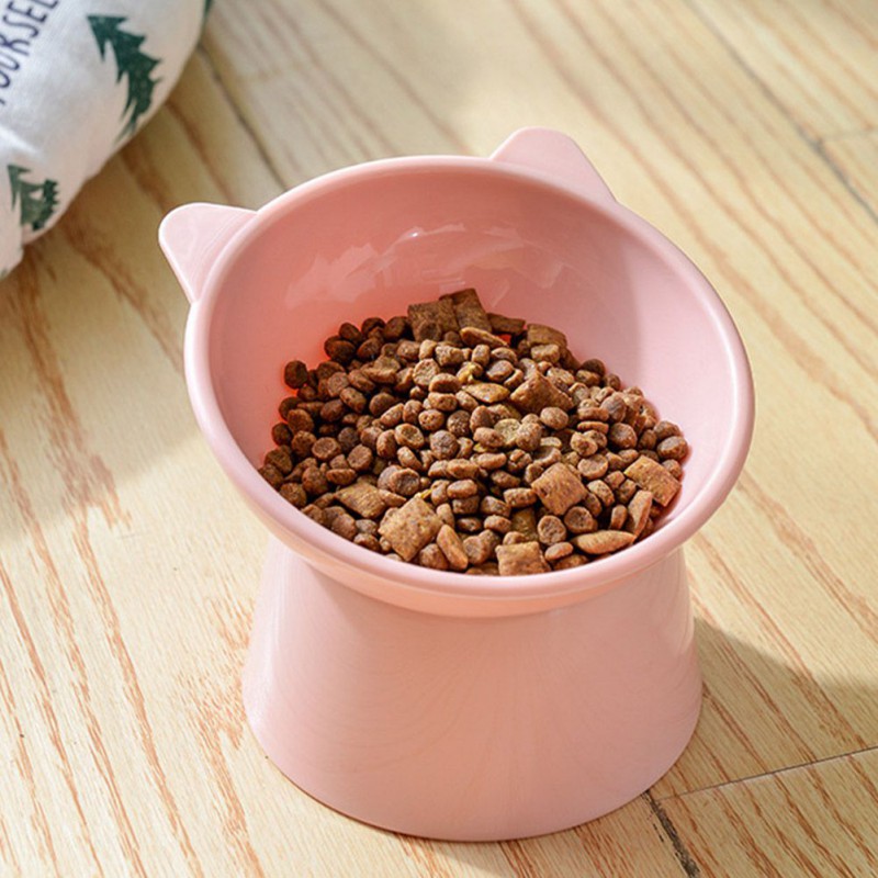 Plastic Elevated Cat Food Bowl Plastic Elevated Cat Food Bowl