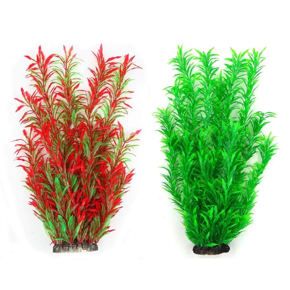 Plastic Fake Seaweeds with Bases (2 pcs) Plastic Fake Seaweeds with Bases (2 pcs)