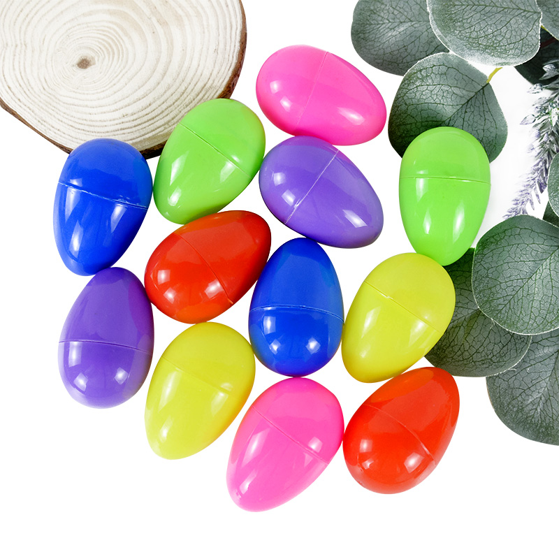 Plastic Fillable Easter Eggs (24 Pcs)