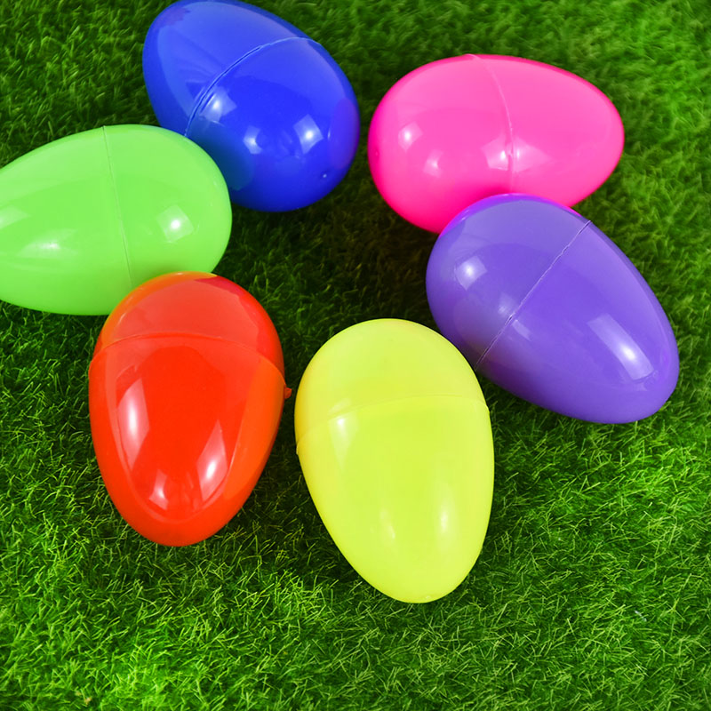Plastic Fillable Easter Eggs (24 Pcs)