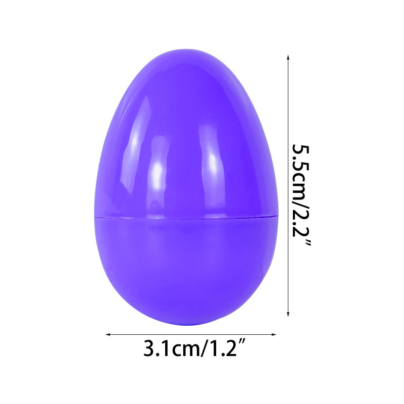 Plastic Fillable Easter Eggs (24 Pcs)