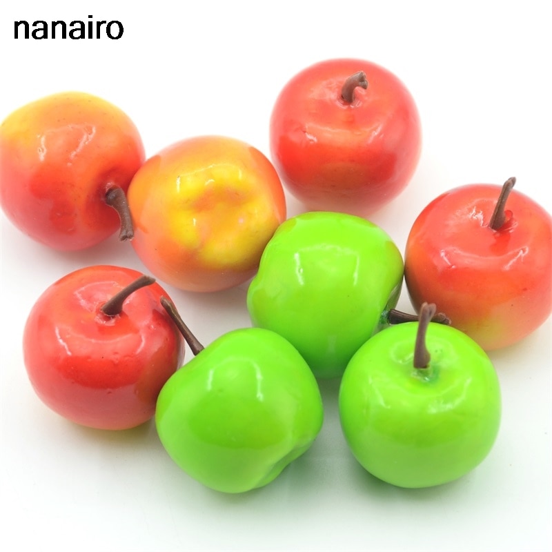 Plastic Foam Artificial Apples (10pcs) Plastic Foam Artificial Apples (10pcs)