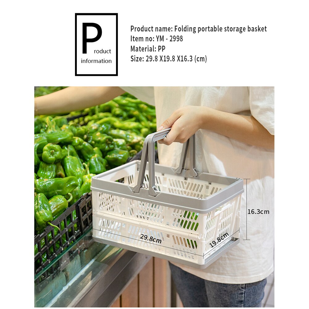 Plastic Foldable Shopping Basket Plastic Foldable Shopping Basket