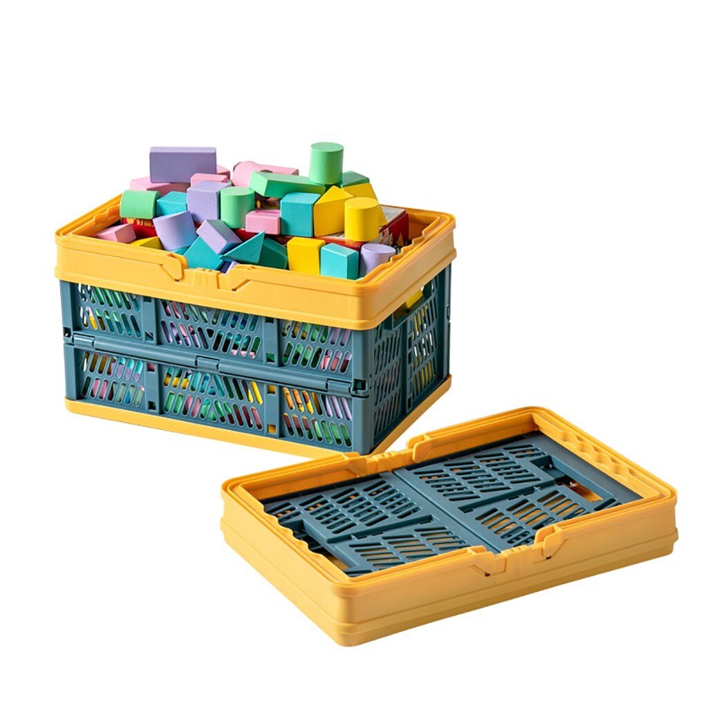 Plastic Folding Basket with Handle Plastic Folding Basket with Handle