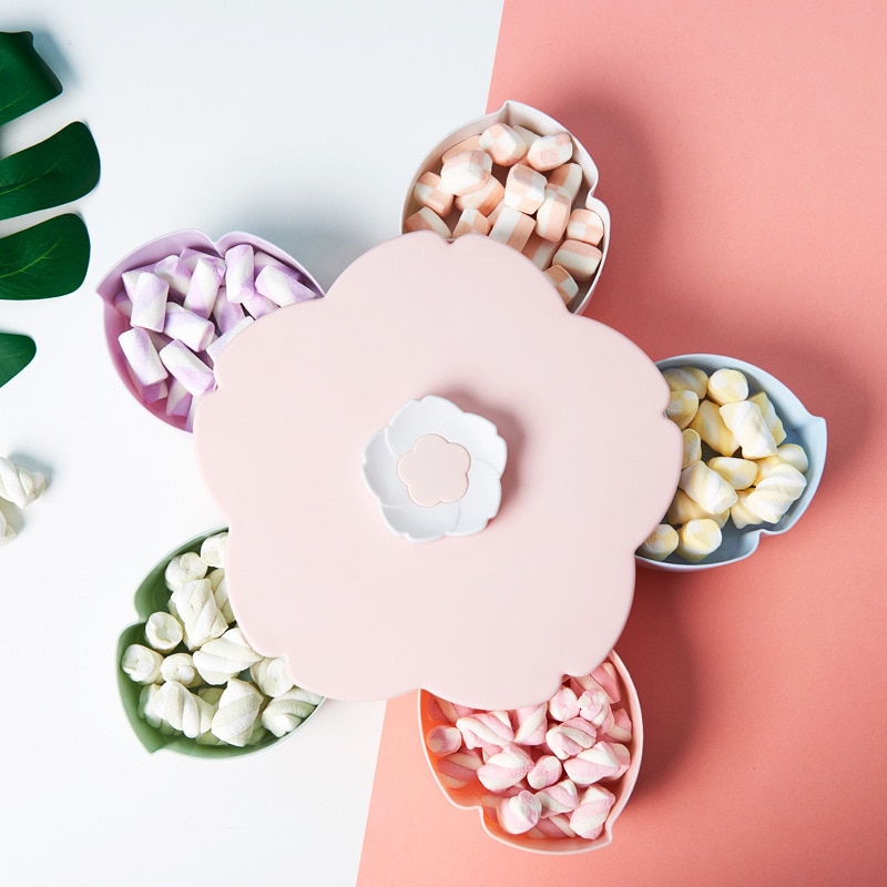 Plastic Food Containers Rotating Petal Plastic Food Containers Rotating Petal