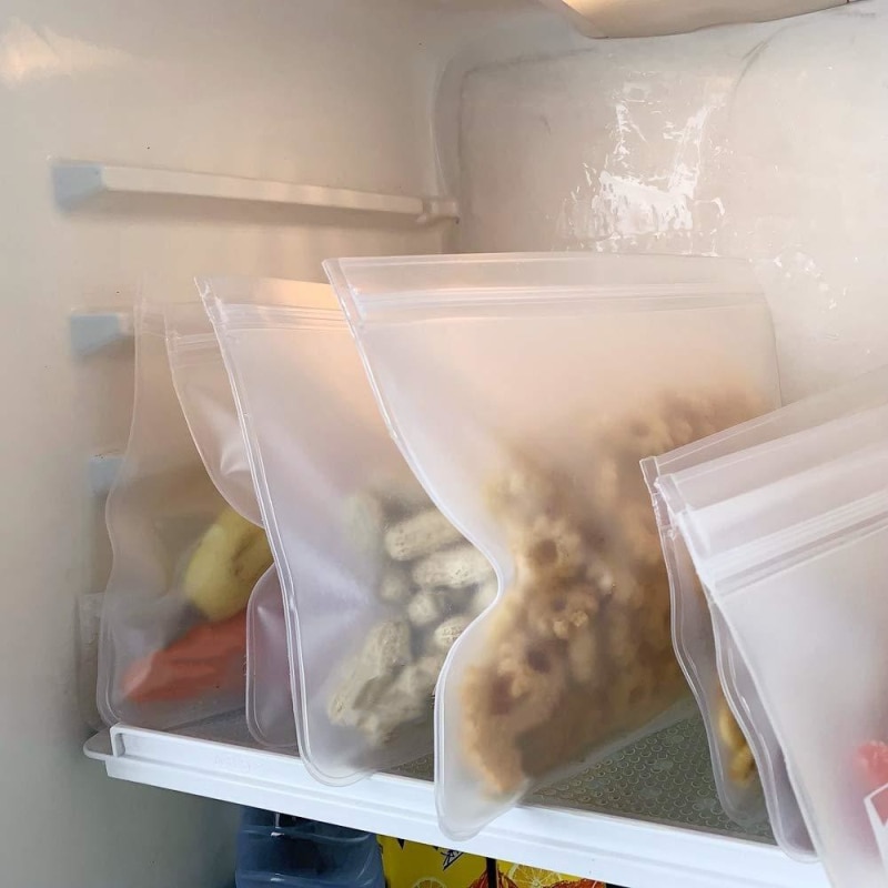 Plastic Food Storage Bag Reusable and Resealable Plastic Food Storage Bag Reusable and Resealable