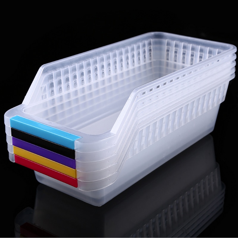Plastic Fridge Storage Tray Basket Plastic Fridge Storage Tray Basket