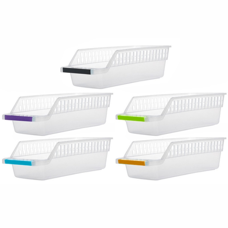 Plastic Fridge Storage Tray Basket