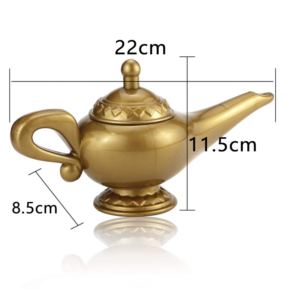 Plastic Genie Lamp Toy Decor Plastic Genie Lamp Toy Decor