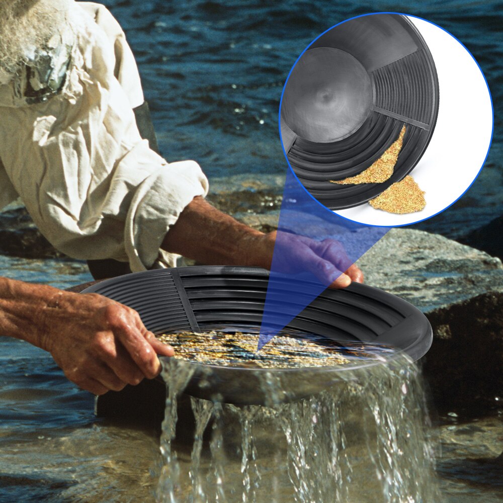 Plastic Gold Pan Mining Wash Basin Plastic Gold Pan Mining Wash Basin