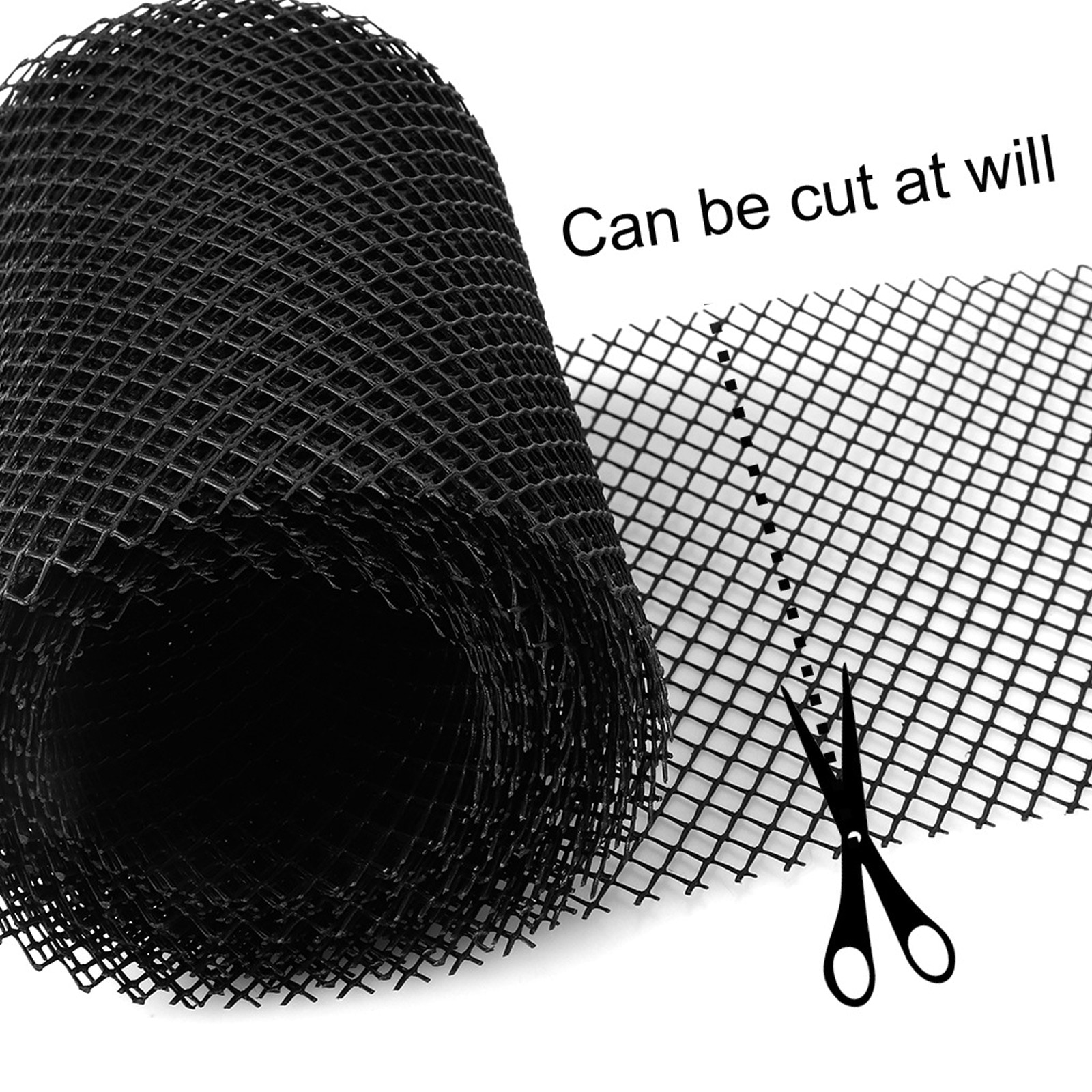 Plastic Gutter Leaf Guard with Nails