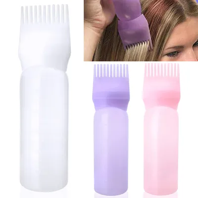 Plastic Hair Root Comb Applicator Plastic Hair Root Comb Applicator