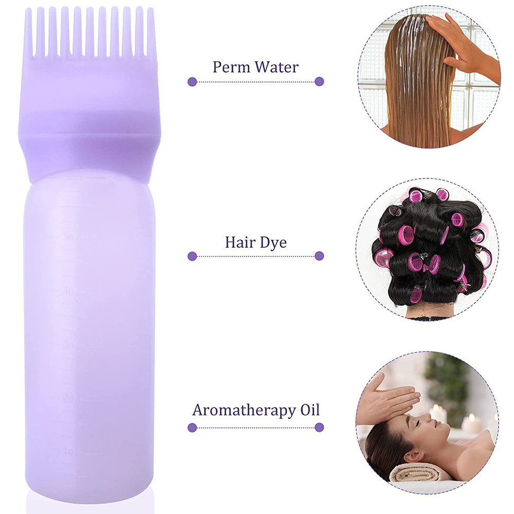 Plastic Hair Root Comb Applicator Plastic Hair Root Comb Applicator