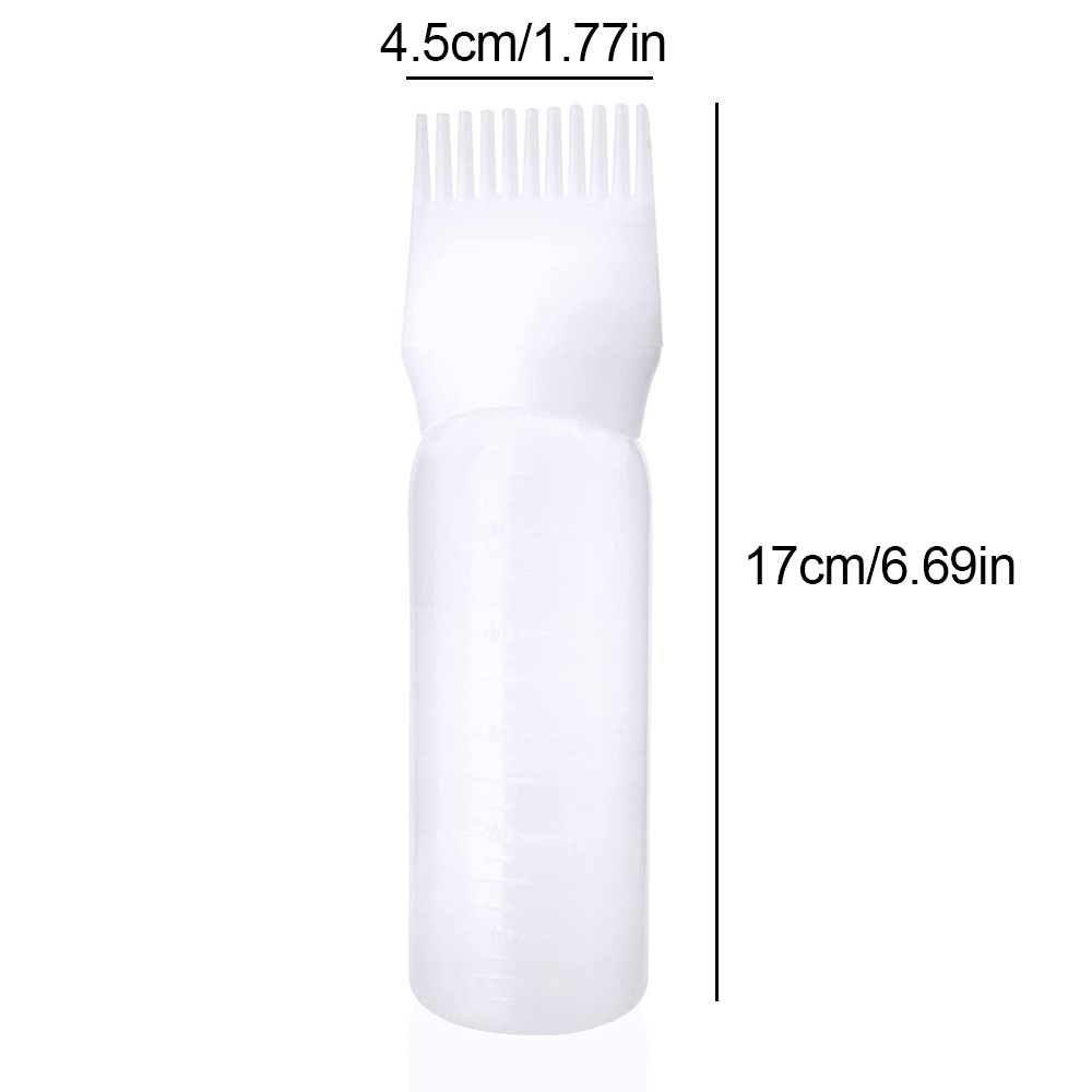 Plastic Hair Root Comb Applicator Plastic Hair Root Comb Applicator