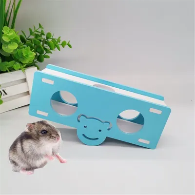 Plastic Hamster Seesaw Tunnel Toy
