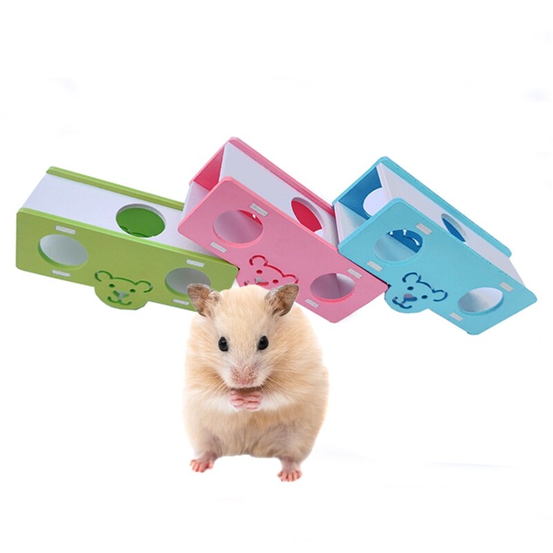 Plastic Hamster Seesaw Tunnel Toy
