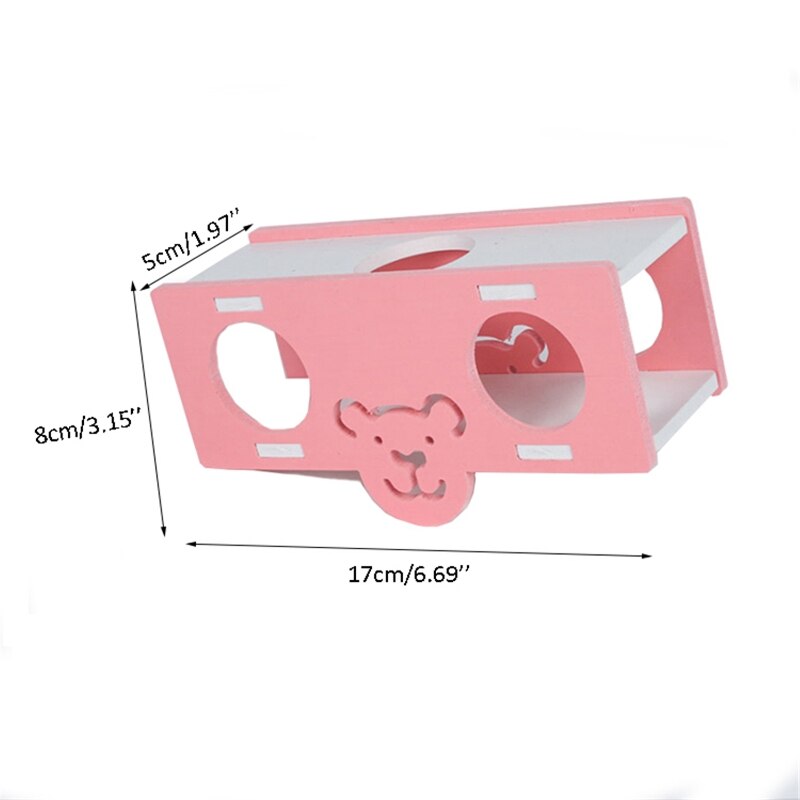 Plastic Hamster Seesaw Tunnel Toy