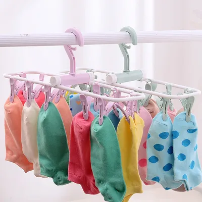 Plastic Hangers Twelve Clips Plastic Hangers Twelve Clips