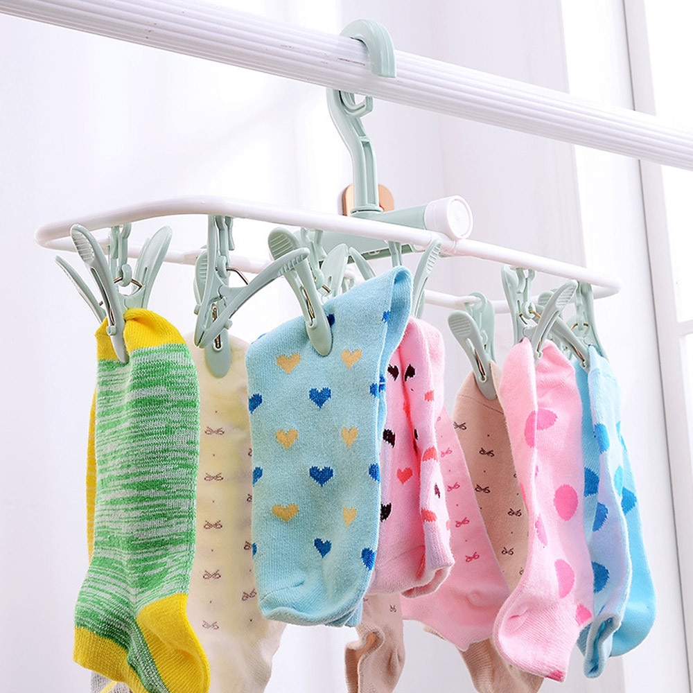 Plastic Hangers Twelve Clips Plastic Hangers Twelve Clips