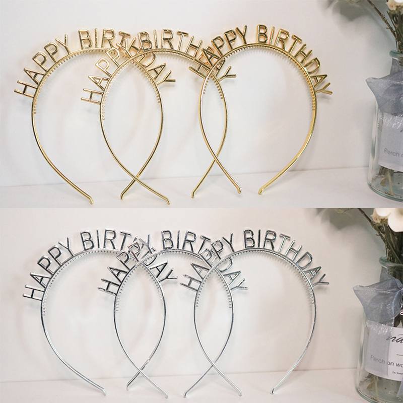 Plastic Happy Birthday Hair Band Plastic Happy Birthday Hair Band