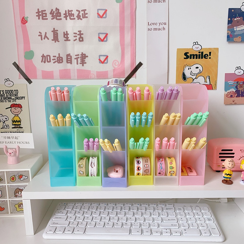 Plastic Holder Desk Pen Organizer Plastic Holder Desk Pen Organizer