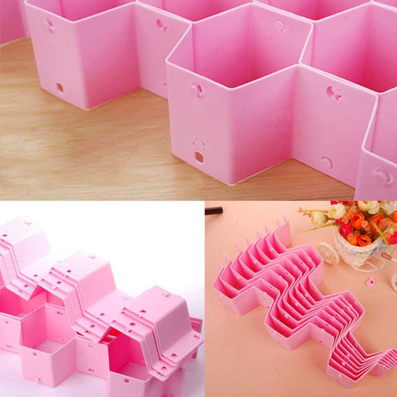 Plastic Honeycomb Drawer Organizer (8pcs) Plastic Honeycomb Drawer Organizer (8pcs)