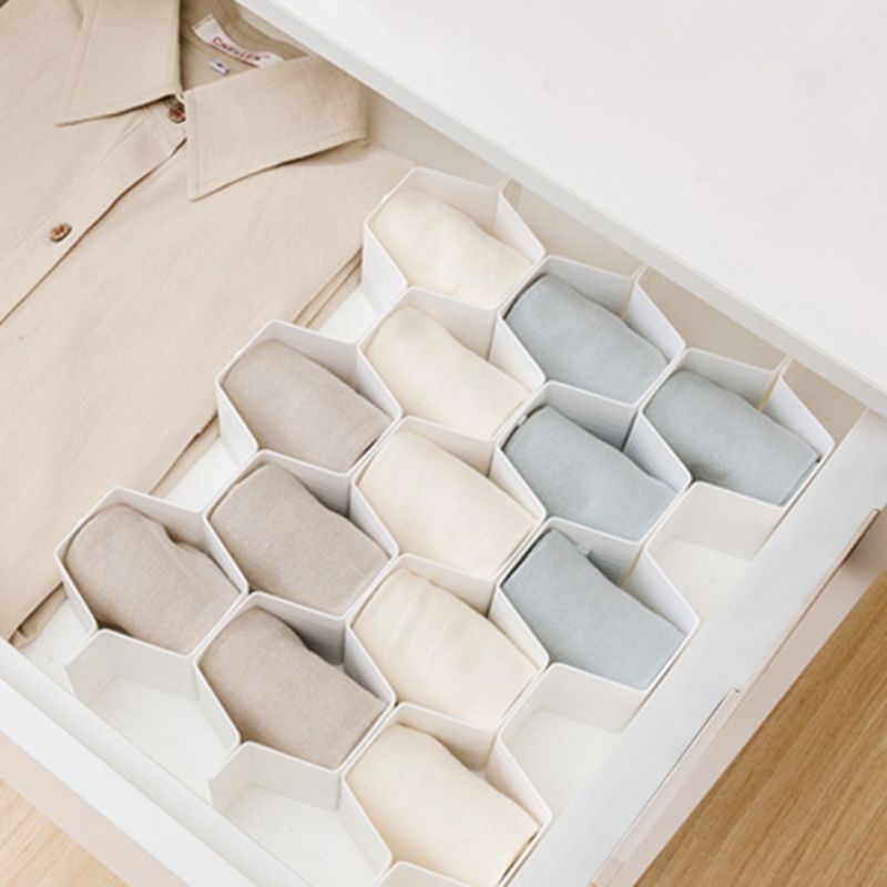 Plastic Honeycomb Drawer Organizer (8pcs) Plastic Honeycomb Drawer Organizer (8pcs)