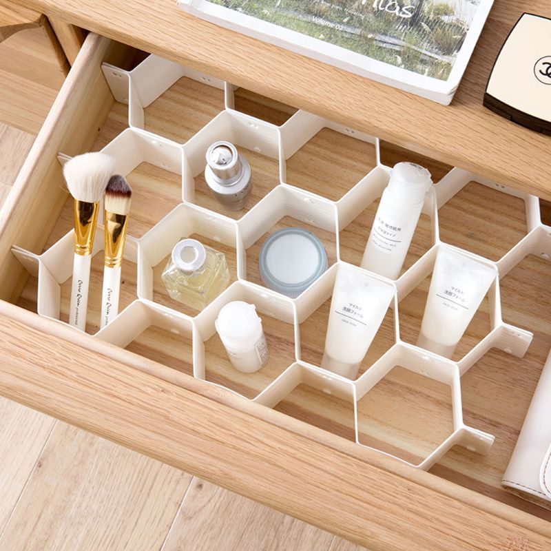 Plastic Honeycomb Drawer Organizer (8pcs) Plastic Honeycomb Drawer Organizer (8pcs)