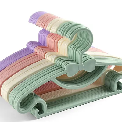 Plastic Kids Hangers for Kids and Baby Clothes