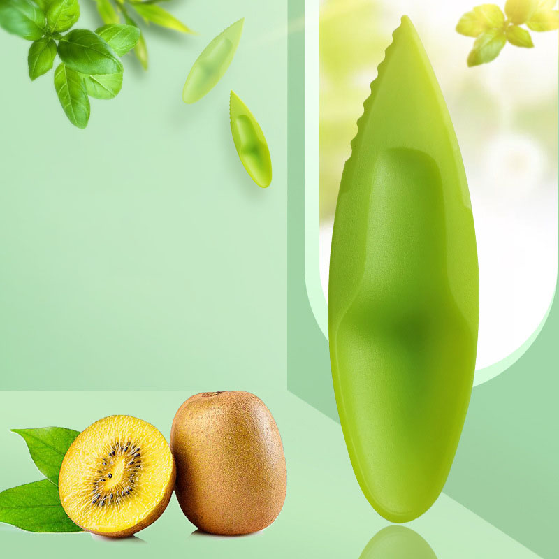 Plastic Kiwi Fruit Spoons (5pcs) Plastic Kiwi Fruit Spoons (5pcs)