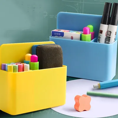 Plastic Magnetic Whiteboard Marker Holder