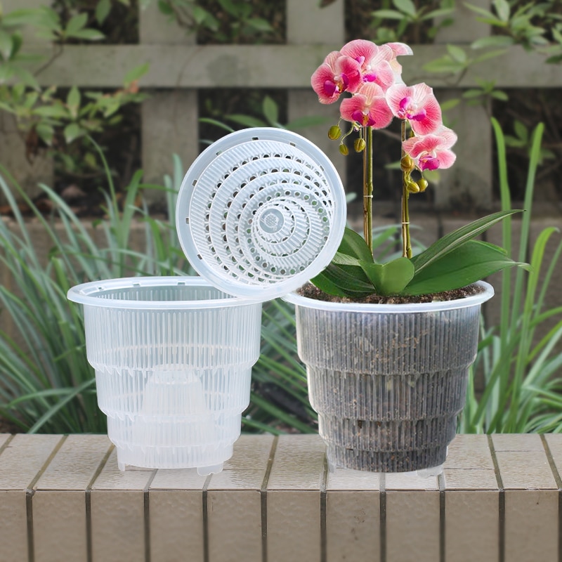 Plastic Mesh Plant Pot Plastic Mesh Plant Pot