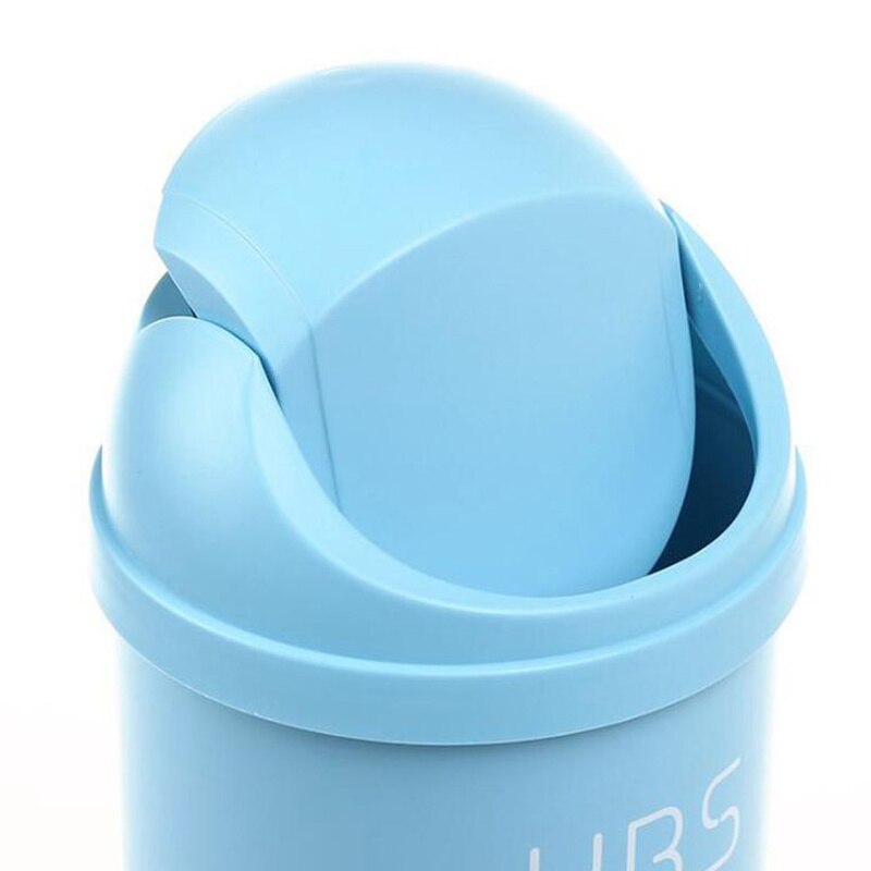 Plastic Mini Trash Can with Lid