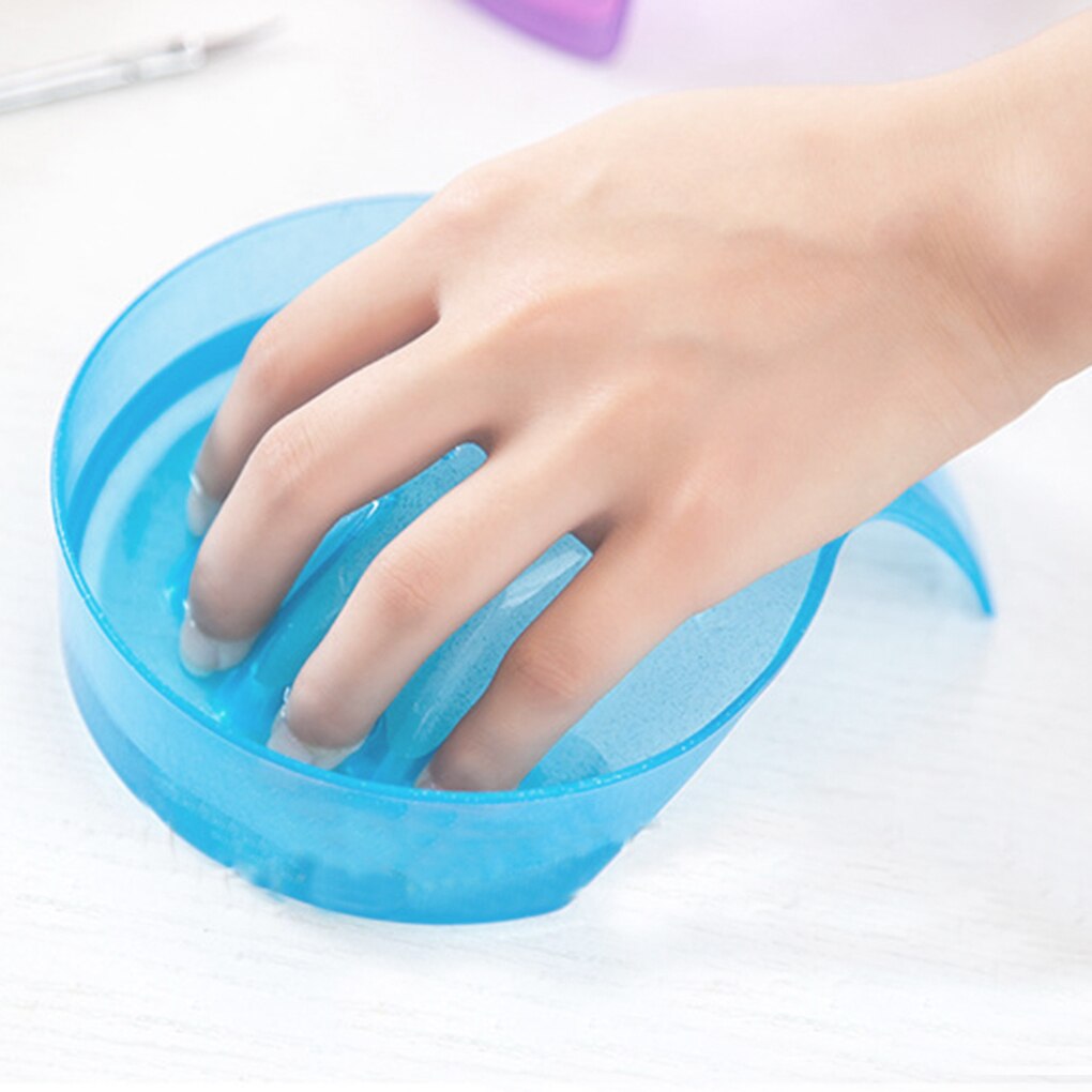 Plastic Nail Soaking Bowl with Handle