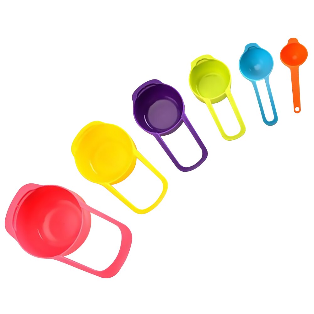 Plastic Nesting Measuring Cups (6pcs) Plastic Nesting Measuring Cups (6pcs)