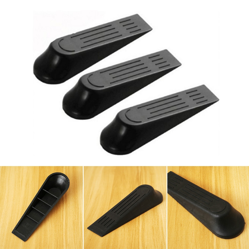 Plastic Non Slip Door Stopper Wedge (2 pcs)