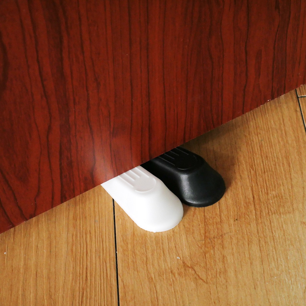 Plastic Non Slip Door Stopper Wedge (2 pcs)