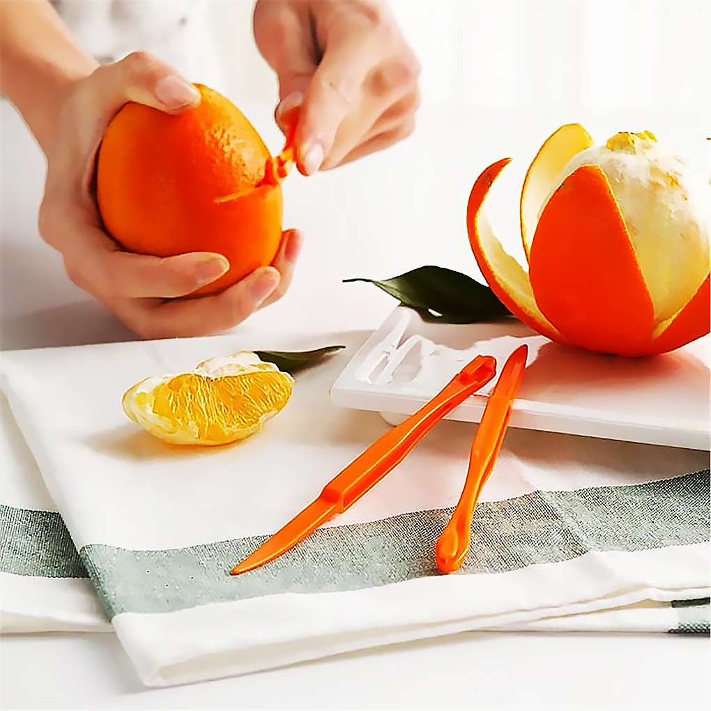 Plastic Orange Peelers (6 Pcs) Plastic Orange Peelers (6 Pcs)