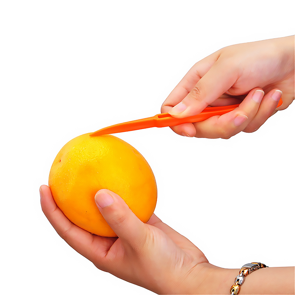 Plastic Orange Peelers (6 Pcs) Plastic Orange Peelers (6 Pcs)