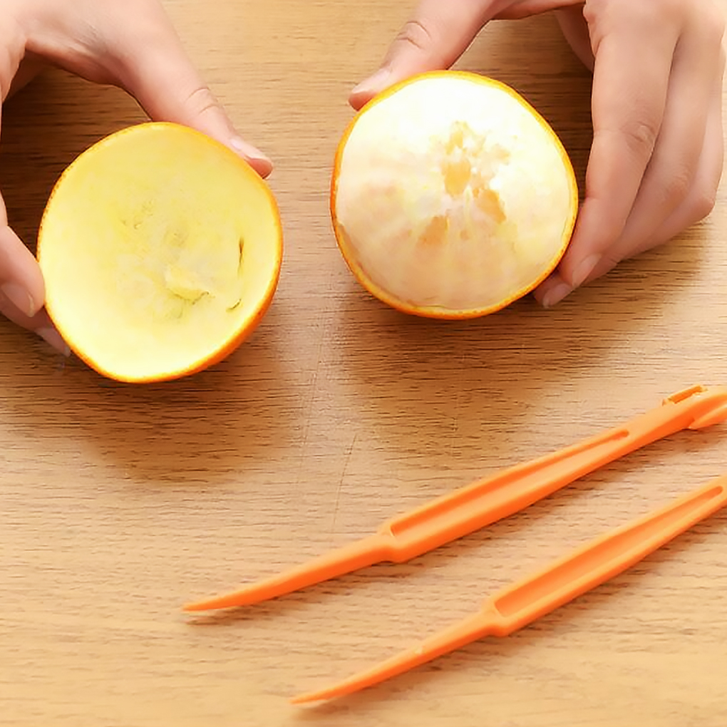 Plastic Orange Peelers (6 Pcs) Plastic Orange Peelers (6 Pcs)