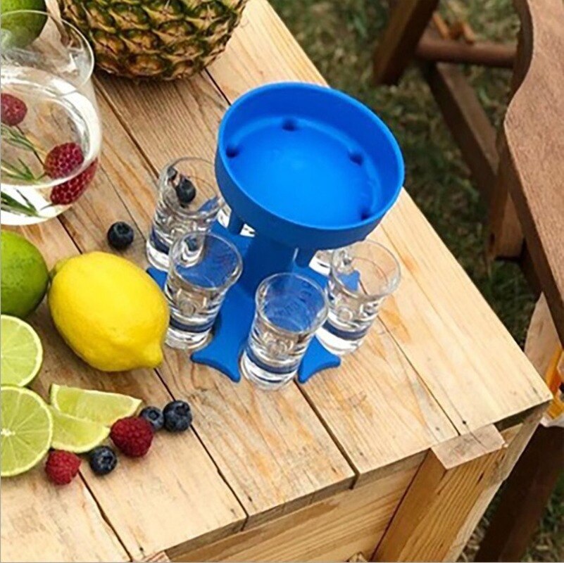 Plastic Party 6-Shot Dispenser Plastic Party 6-Shot Dispenser