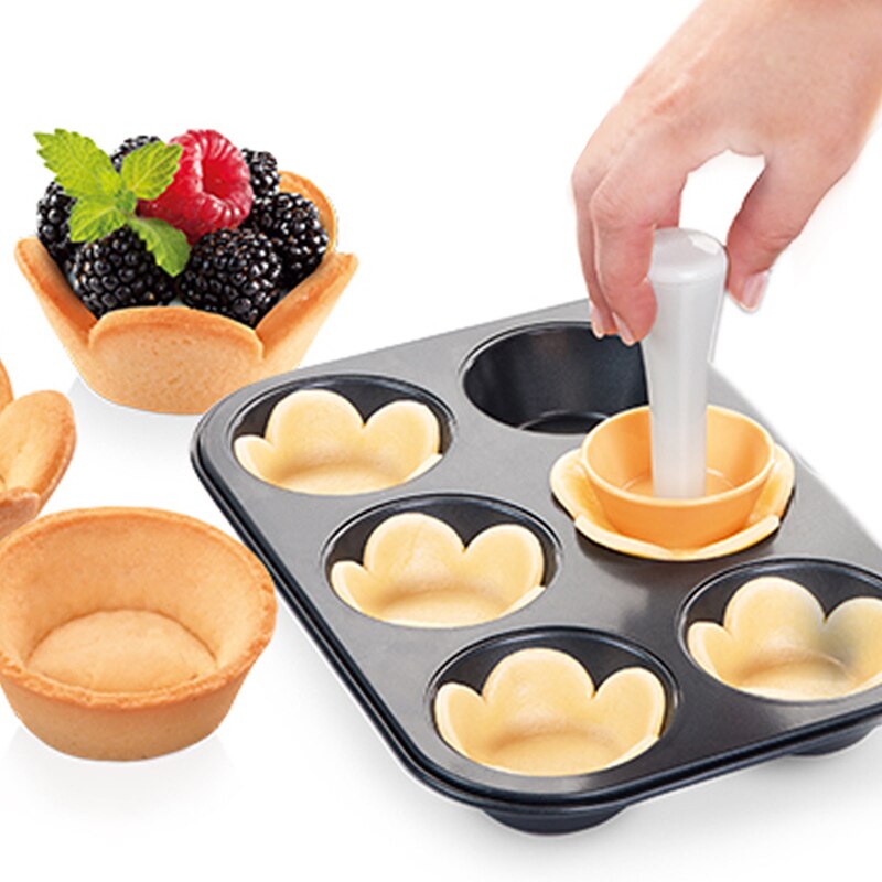 Plastic Pastry Tamper and Cutter